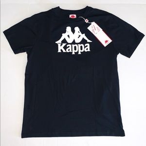 Kappa black short sleeve shirt